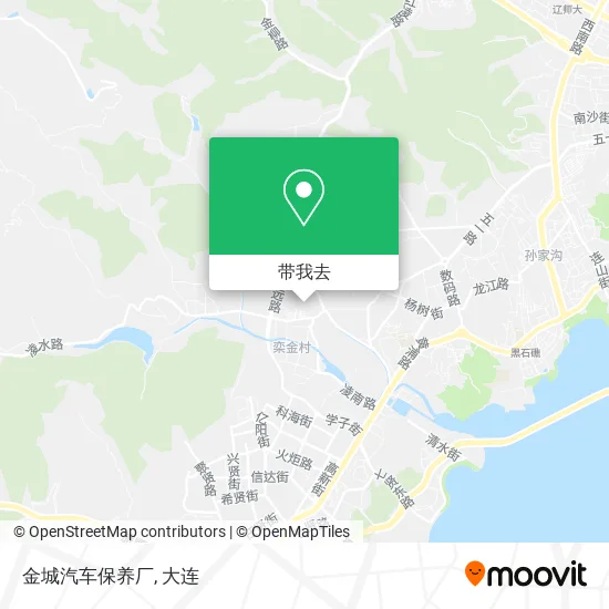 金城汽车保养厂地图