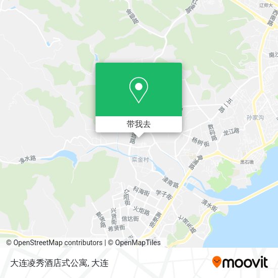 大连凌秀酒店式公寓地图