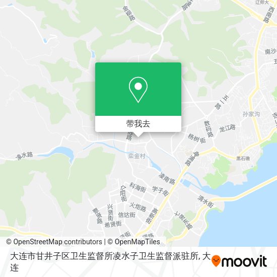 大连市甘井子区卫生监督所凌水子卫生监督派驻所地图