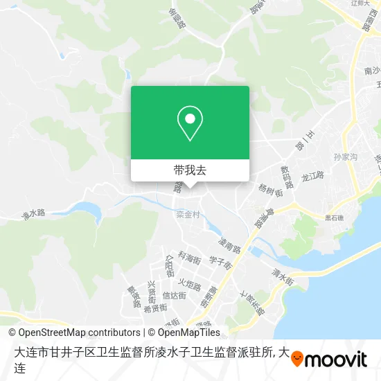 大连市甘井子区卫生监督所凌水子卫生监督派驻所地图