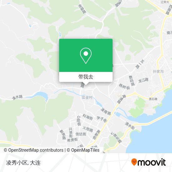 凌秀小区地图