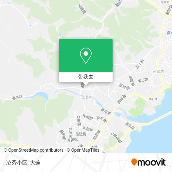 凌秀小区地图