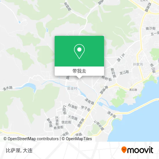 比萨屋地图