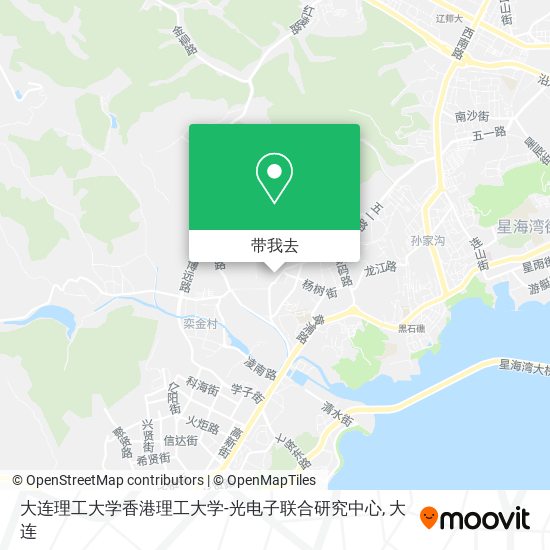 大连理工大学香港理工大学-光电子联合研究中心地图