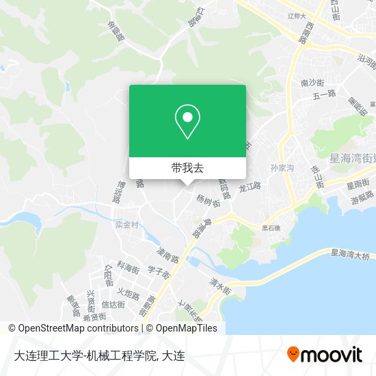 大连理工大学-机械工程学院地图