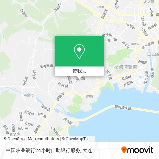 中国农业银行24小时自助银行服务地图