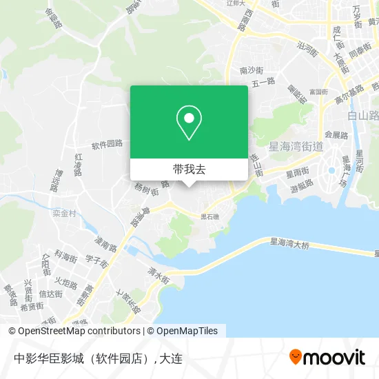 中影华臣影城（软件园店）地图