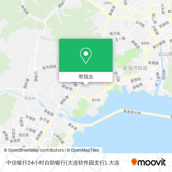 中信银行24小时自助银行(大连软件园支行)地图