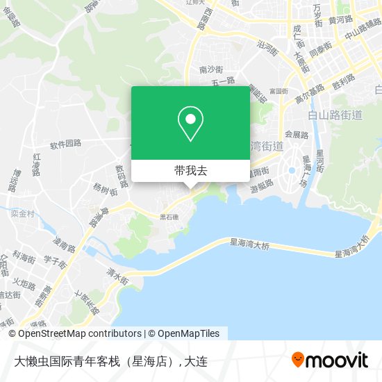 大懒虫国际青年客栈（星海店）地图