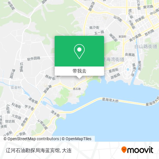 辽河石油勘探局海蓝宾馆地图