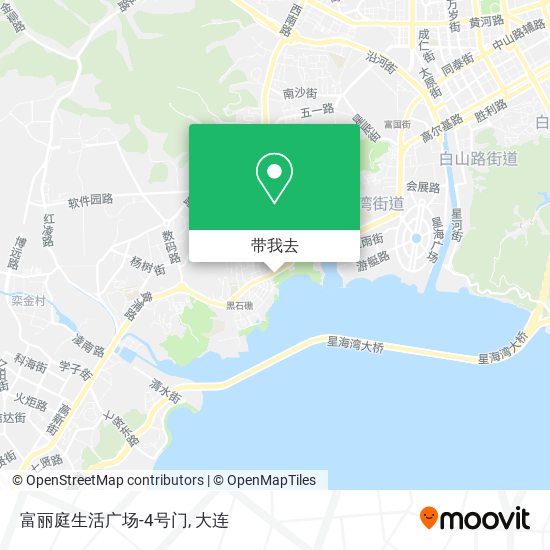富丽庭生活广场-4号门地图