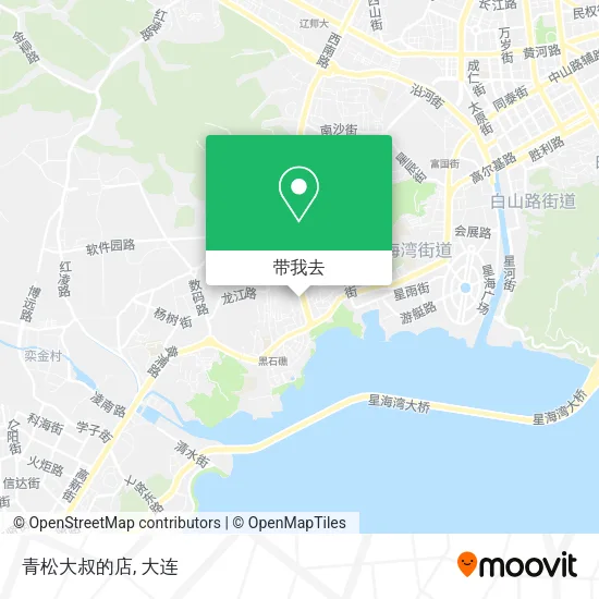 青松大叔的店地图