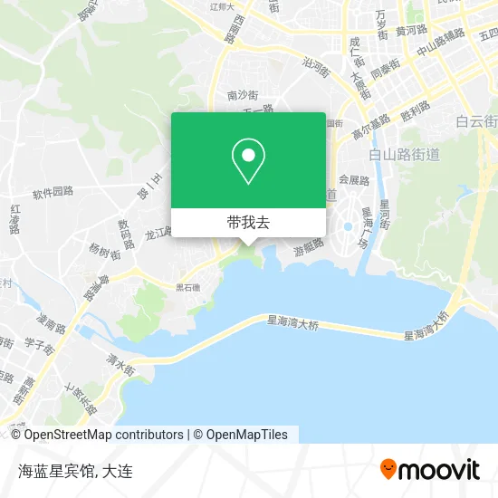 海蓝星宾馆地图