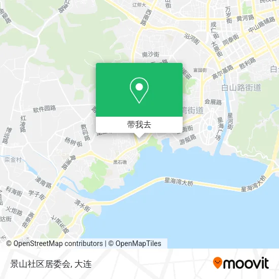 景山社区居委会地图