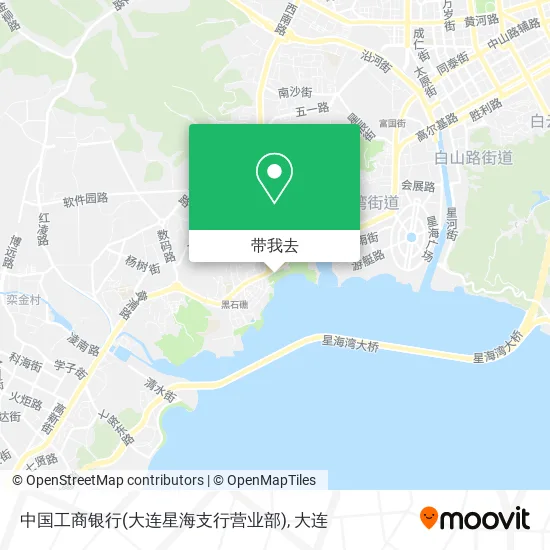 中国工商银行(大连星海支行营业部)地图