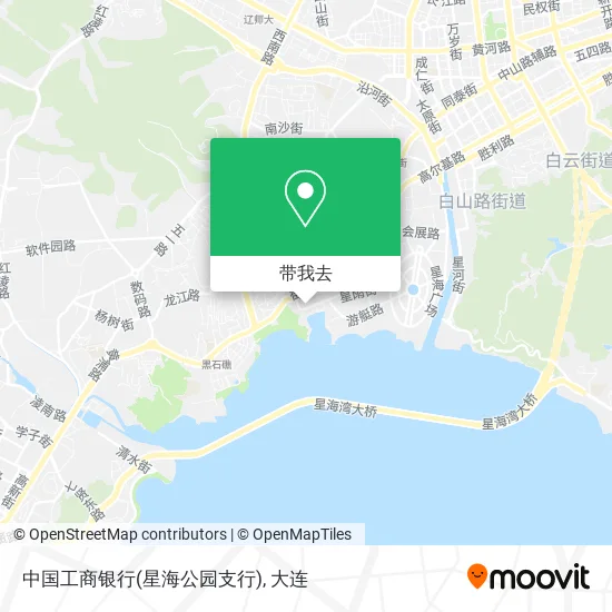 中国工商银行(星海公园支行)地图