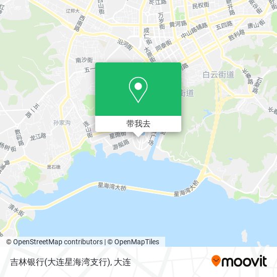 吉林银行(大连星海湾支行)地图