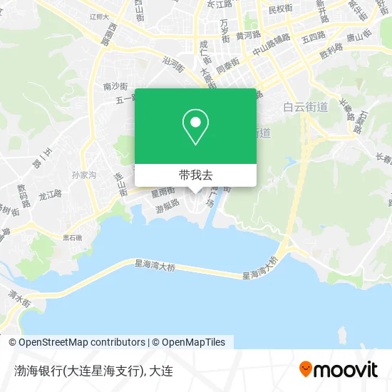 渤海银行(大连星海支行)地图