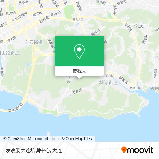 发改委大连培训中心地图