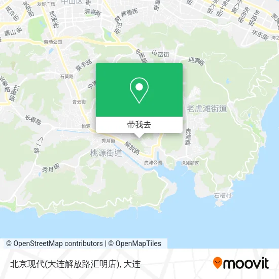 北京现代(大连解放路汇明店)地图