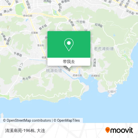 清溪南苑-196栋地图