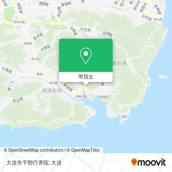 大连市干部疗养院地图