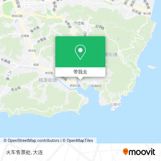 火车售票处地图