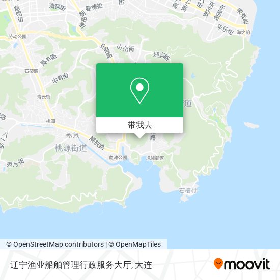 辽宁渔业船舶管理行政服务大厅地图