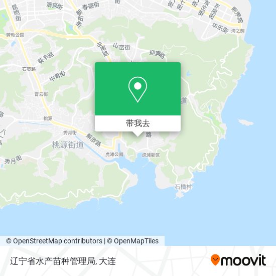 辽宁省水产苗种管理局地图