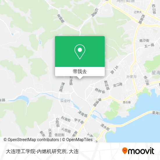大连理工学院-内燃机研究所地图