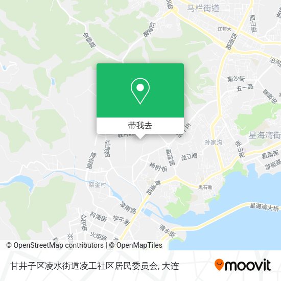 甘井子区凌水街道凌工社区居民委员会地图