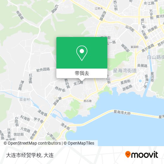 大连市经贸学校地图
