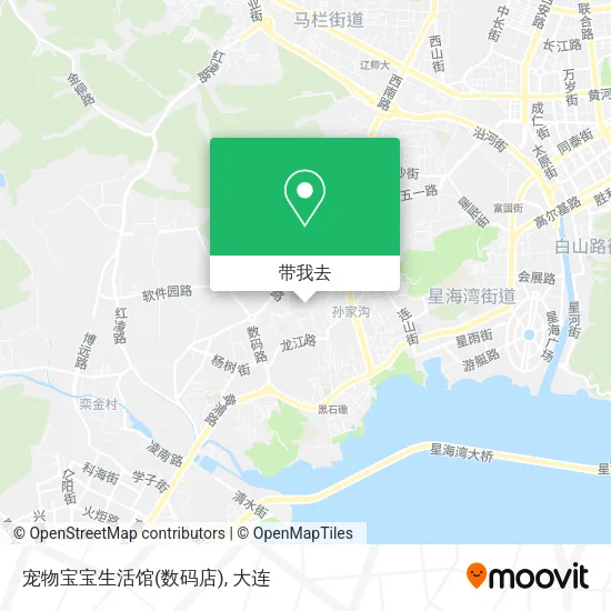 宠物宝宝生活馆(数码店)地图