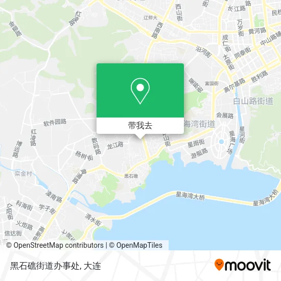 黑石礁街道办事处地图