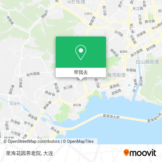 星海花园养老院地图