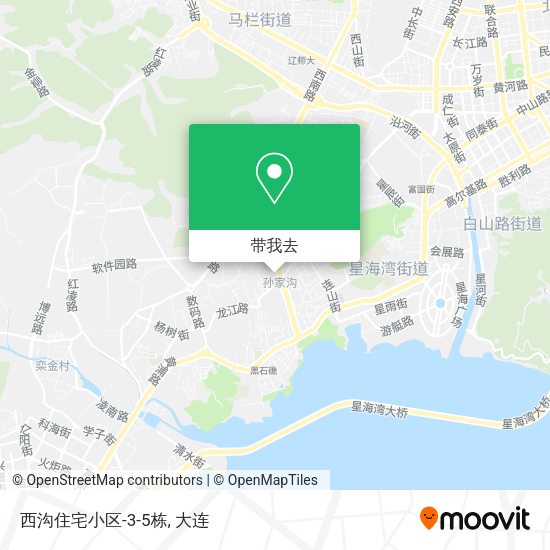 西沟住宅小区-3-5栋地图