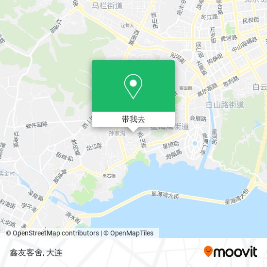 鑫友客舍地图