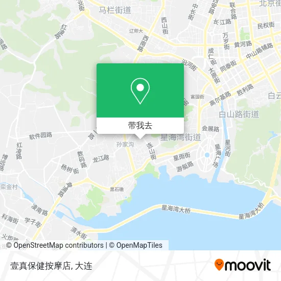 壹真保健按摩店地图