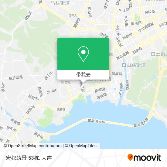 宏都筑景-53栋地图