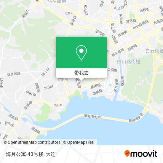 海月公寓-43号楼地图