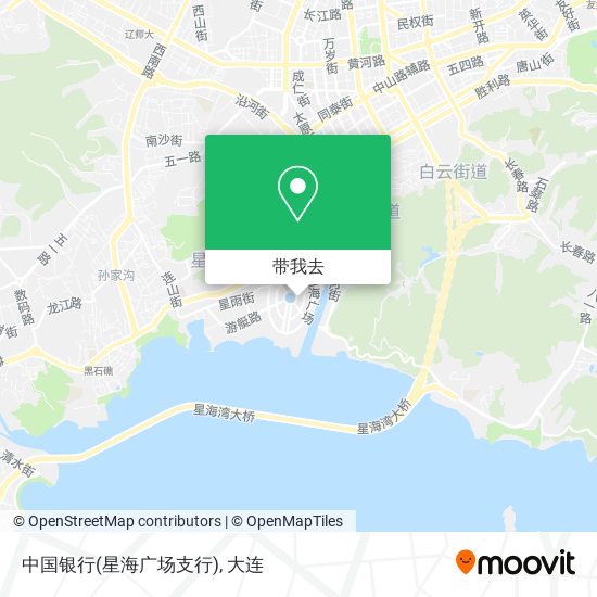 中国银行(星海广场支行)地图