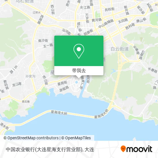中国农业银行(大连星海支行营业部)地图