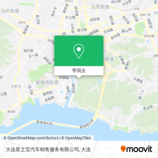 大连星之宝汽车销售服务有限公司地图