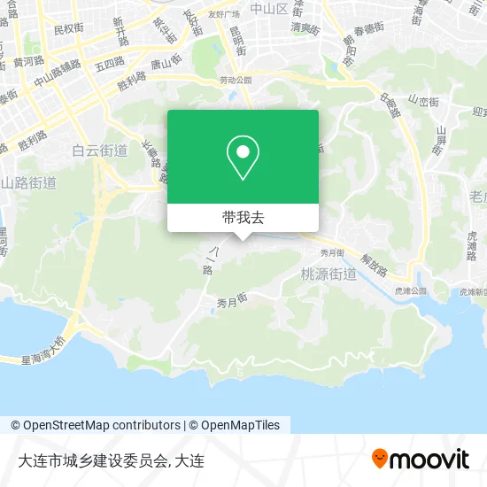 大连市城乡建设委员会地图