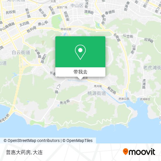普惠大药房地图