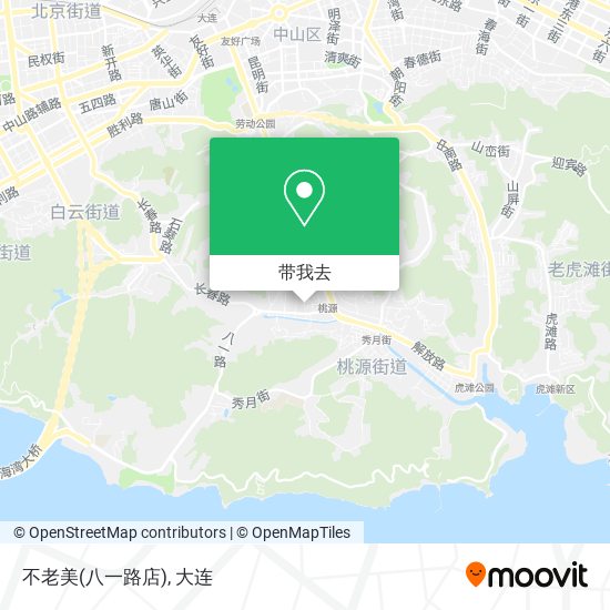 不老美(八一路店)地图