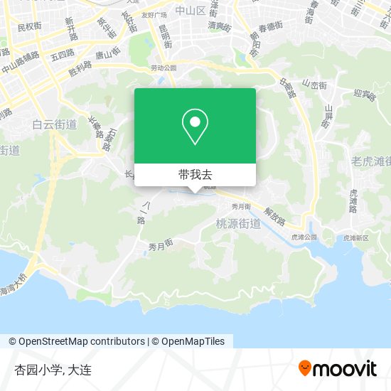 杏园小学地图