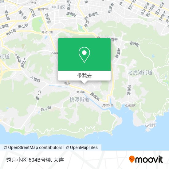 秀月小区-604B号楼地图