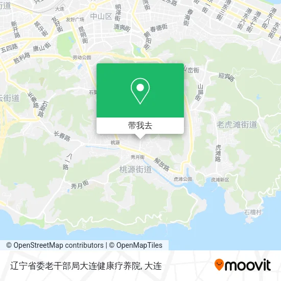 辽宁省委老干部局大连健康疗养院地图
