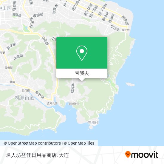 名人坊益佳日用品商店地图